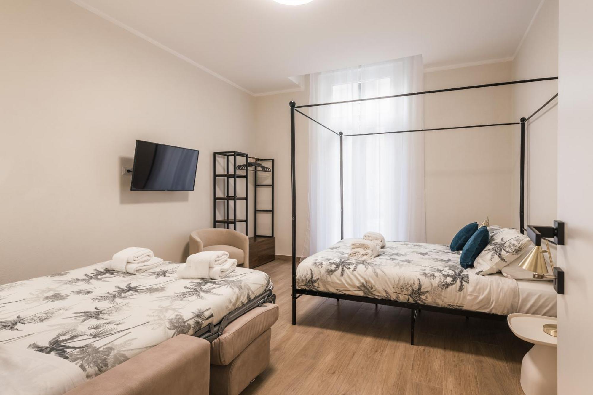 C3 Top Class Apartment, 2 Camere Da Letto, 2 Bagni, Giardino Distante 15 Minuti A Piedi Da Fontana Di Trevi Rome Bagian luar foto